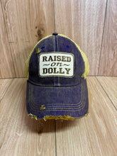 Load image into Gallery viewer, Raised on Dolly basic Distressed SnapBack Hat