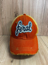 Load image into Gallery viewer, Feral Distressed Trucker Hat