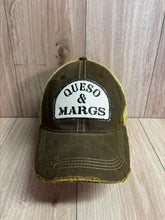 Load image into Gallery viewer, Queso &amp; Margs Distressed Hat