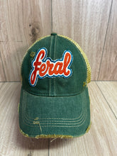 Load image into Gallery viewer, Feral Distressed Trucker Hat
