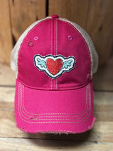 Load image into Gallery viewer, Angel Heart Trucker Hat