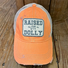 Load image into Gallery viewer, Raised on Dolly basic Distressed SnapBack Hat