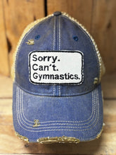 Load image into Gallery viewer, Sorry.Can&#39;t.Gymnastics Hat