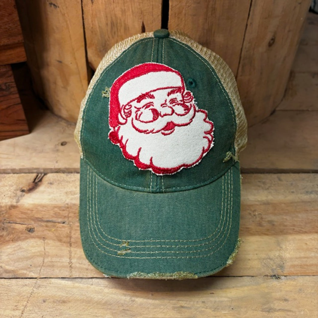 Santa hat- green