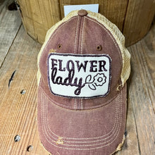 Load image into Gallery viewer, Flower Lady Hat