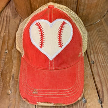 Load image into Gallery viewer, Baseball Love Red