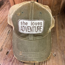 Load image into Gallery viewer, She Loves Adventure Hat